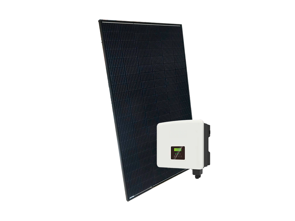 Installation solaire onduleur central
