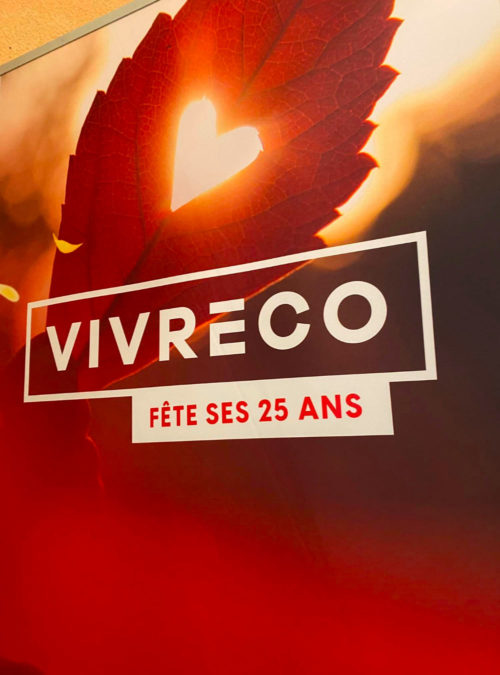 Affiche vivréco 25 ans